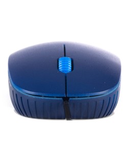 Raton ngs wired flame optico con cable 1000 dpi ambidiestros usb color azul