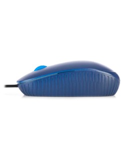 Raton ngs wired flame optico con cable 1000 dpi ambidiestros usb color azul