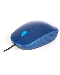 Raton ngs wired flame optico con cable 1000 dpi ambidiestros usb color azul