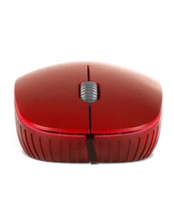 Raton ngs wired flame optico con cable 1000 dpi ambidiestros usb color rojo
