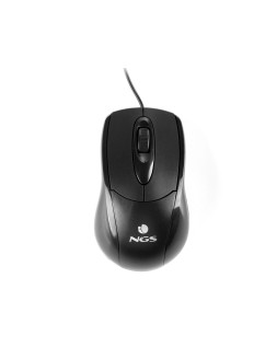 Set teclado y raton con cable ngs cocoa usb color negro