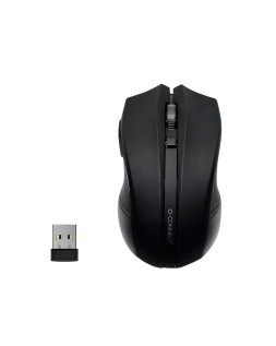 Raton q-connect optico inalambrico 1000 dpi receptor usb 2,4 ghz negro