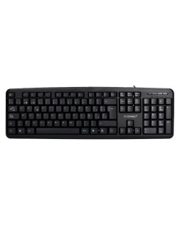 Teclado q-connect con cable 1,35 m color negro