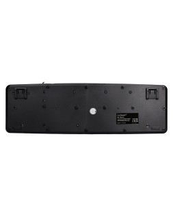 Teclado q-connect con cable 1,35 m color negro