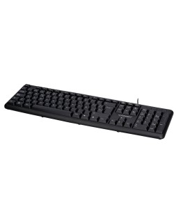 Teclado q-connect con cable 1,35 m color negro