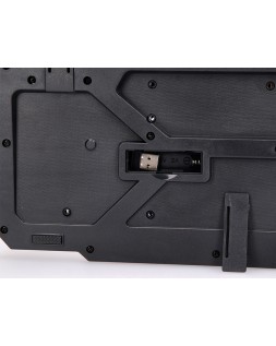 Set teclado y raton q-connect inalambrico compatible windows color negro