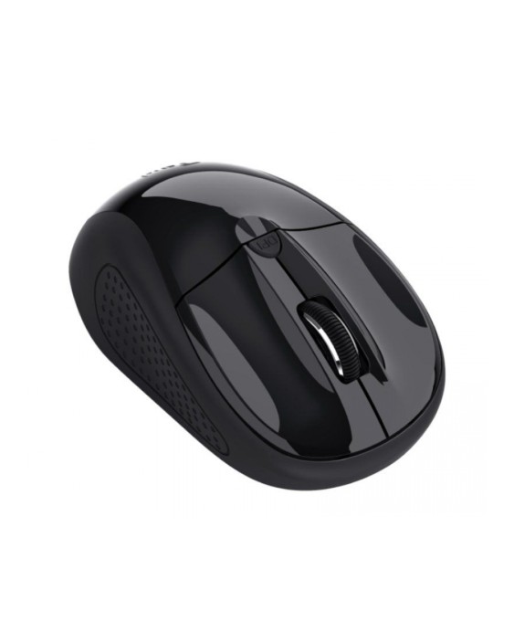 Raton trust basic optico inalambrico eco 4 botones 800/1600 dpi usb 2.0 color negro