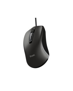 Raton trust basic optico 4 botones 1200 dpi usb 2.0 color negro