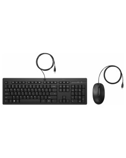 Set teclado + raton hp combo 225 usb-a longitud cable 180 cm color negro