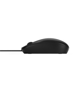 Raton hp 128 laser 3 botones 1200 dpi usb-a longitud cable 180 cm color negro