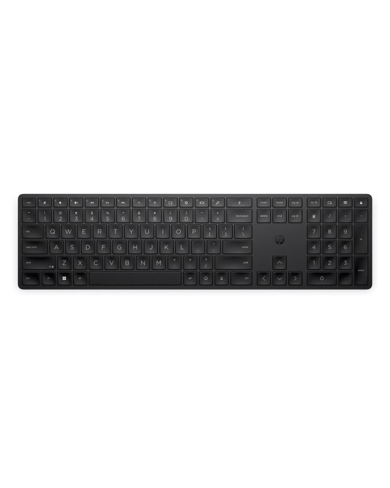 Teclado hp 455 programable inalambrico iluminacion rgb color negro