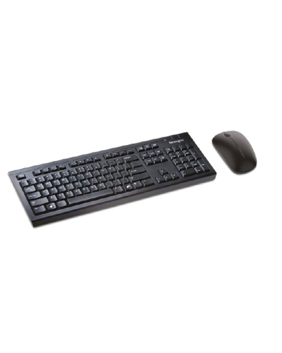 Set teclado y raton kensington km270 eq ecologico inalambrico color negro