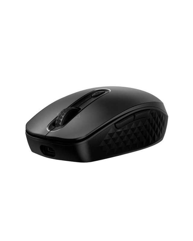 Raton hp 695 optico inalambrico 7 botones 4000 ppp carga qi color negro