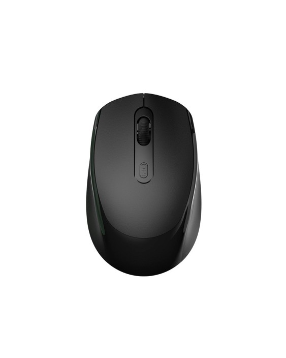 Raton q-connect optico inalambrico dpi 800/1200/1600 receptor usb 2,4 ghz negro
