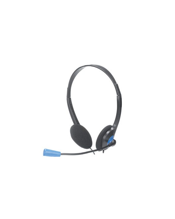 Auricular ngs headset ms103 con microfono y control volumen color negro
