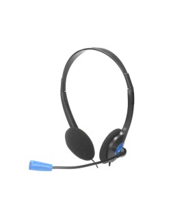 Auricular ngs headset ms103 con microfono y control volumen color negro