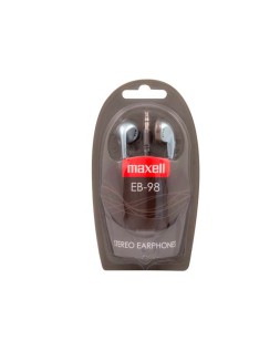 Auricular maxel black-silver 1,2 m