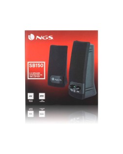 Altavoz ngs multimedia 2.0 rms 2w alimentacion usb con interruptor volumen color negro