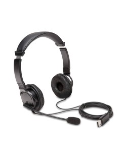 Auricular kensington hi-fi con microfono usb cable 180 cm