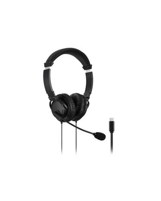 Auricular kensington hi-fi con microfono usb-c cable 180 cm