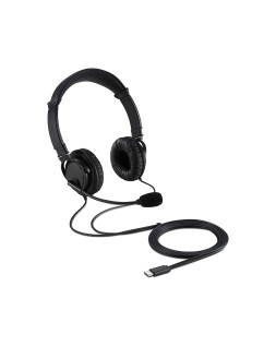 Auricular kensington hi-fi con microfono usb-c cable 180 cm