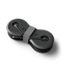 Auriculares groovy con microfono y estuche conector tipo-c color negro