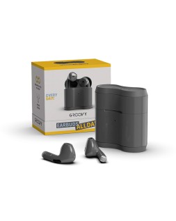 Auriculares groovy tws wireless color gris oscuro