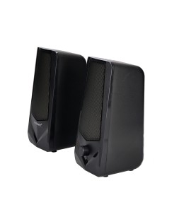 Altavoces q-connect bluetooth con iluminación rgb pot encia maxima 2x3w control de volumen color negro