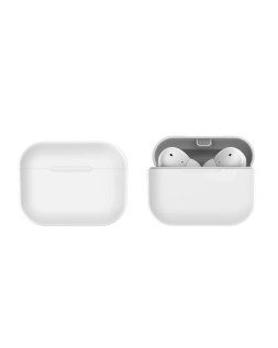 Auricular daewoo tws in-ear bluetooth 5.3 con estuche de carga usb tipo-c autonomia 6 horas color blanco