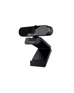 Camara webcam trust tw-200 full hd usb 2.0 1920x1080 color negro