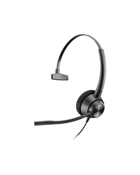 Auricular poly encore pro hw310 qd monaural tipo diadema con cable y microfono antiruido conexion usb