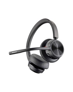 Auriculares poly inalambrico voyager 4320 stereo usb-a bt700 + adaptador bt700a +soporte de carga