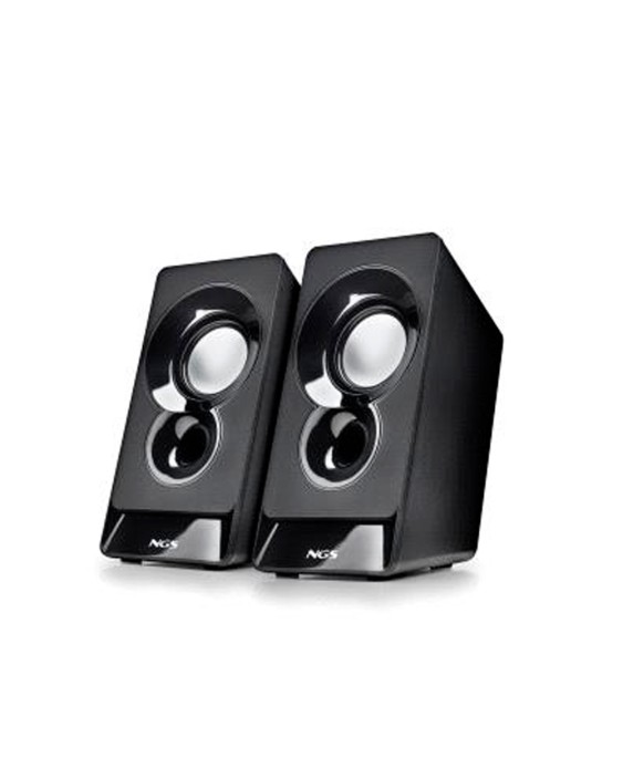 Altavoz ngs sb10 para pc 12w estereo usb entrada jack 3,5 mm color negro