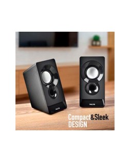 Altavoz ngs sb10 para pc 12w estereo usb entrada jack 3,5 mm color negro
