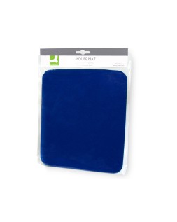 Alfombrilla para raton basic q-connect azul 260x220x6 mm