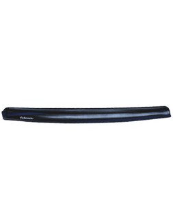 Reposamuñecas de gel fellowes para teclado color negro 471x59x16 mm
