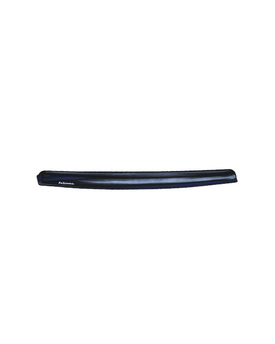 Reposamuñecas de gel fellowes para teclado color negro 471x59x16 mm