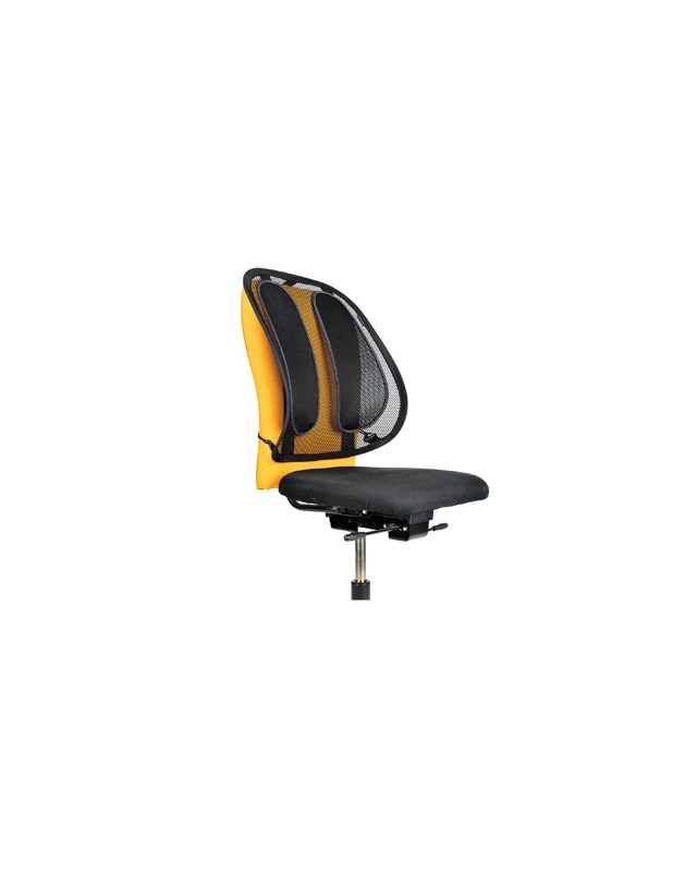 Respaldo ergonomico fellowes mesh office suites con apoyo lumbar completo sistema tensor ajustable