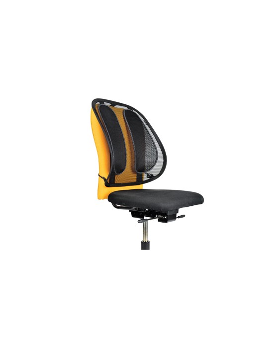 Respaldo ergonomico fellowes mesh office suites con apoyo lumbar completo sistema tensor ajustable