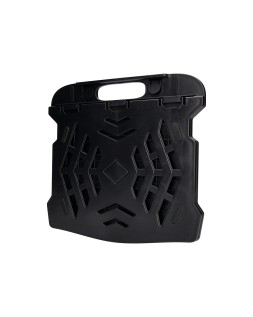 Soporte q-connect para portatil hasta 17" ajustable 7 angulos diferentes color negro 260x280x60 mm