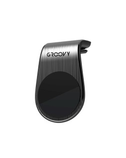 Soporte para movil groovy coche universal magnetico color gris oscuro