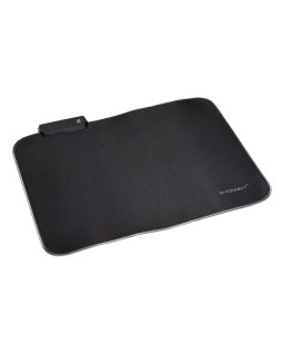 Alfombrilla para raton q-connect iluminacion led conexion usb color negro 350x250x3 mm