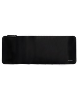 Alfombrilla para raton q-connect xxl iluminacion led conexion usb color negro 800x300x4 mm