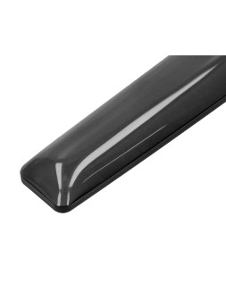 Reposamuñecas q-connect de gel para teclado color negro 525x58x17 mm