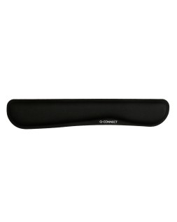 Reposamuñecas q-connect memory foam para teclado color negro 460x85x25 mm