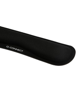 Reposamuñecas q-connect memory foam para teclado color negro 460x85x25 mm
