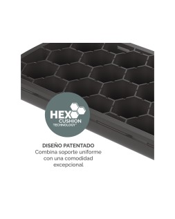 Reposamuñecas fellowes mini breyta negro 190x70x25 mm