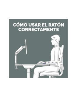 Reposamuñecas fellowes mini breyta negro 190x70x25 mm