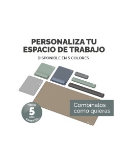 Reposamuñecas fellowes mini breyta negro 190x70x25 mm