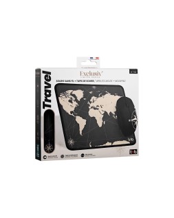 Alfombrilla de raton + raton inalambrico tnb travel optico 1600 dpi